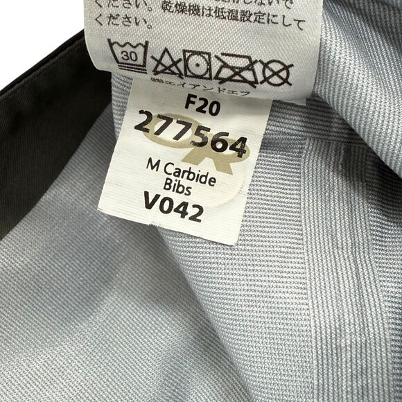 Outdoor Research x Arcade Men's Carbide Ski Snow Bibs Solid Black Medium - Picture 11 of 16